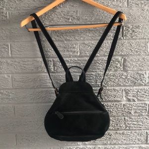 Carriage House Suede Backpack Purse
